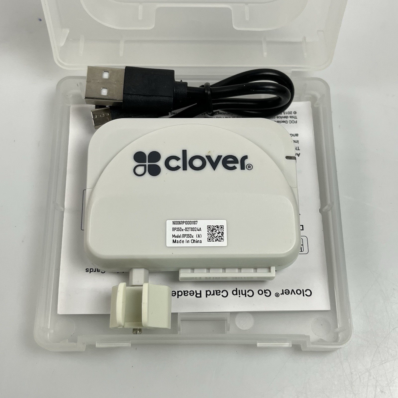 Clover Go Chip Card Reader RP350X *NEW*