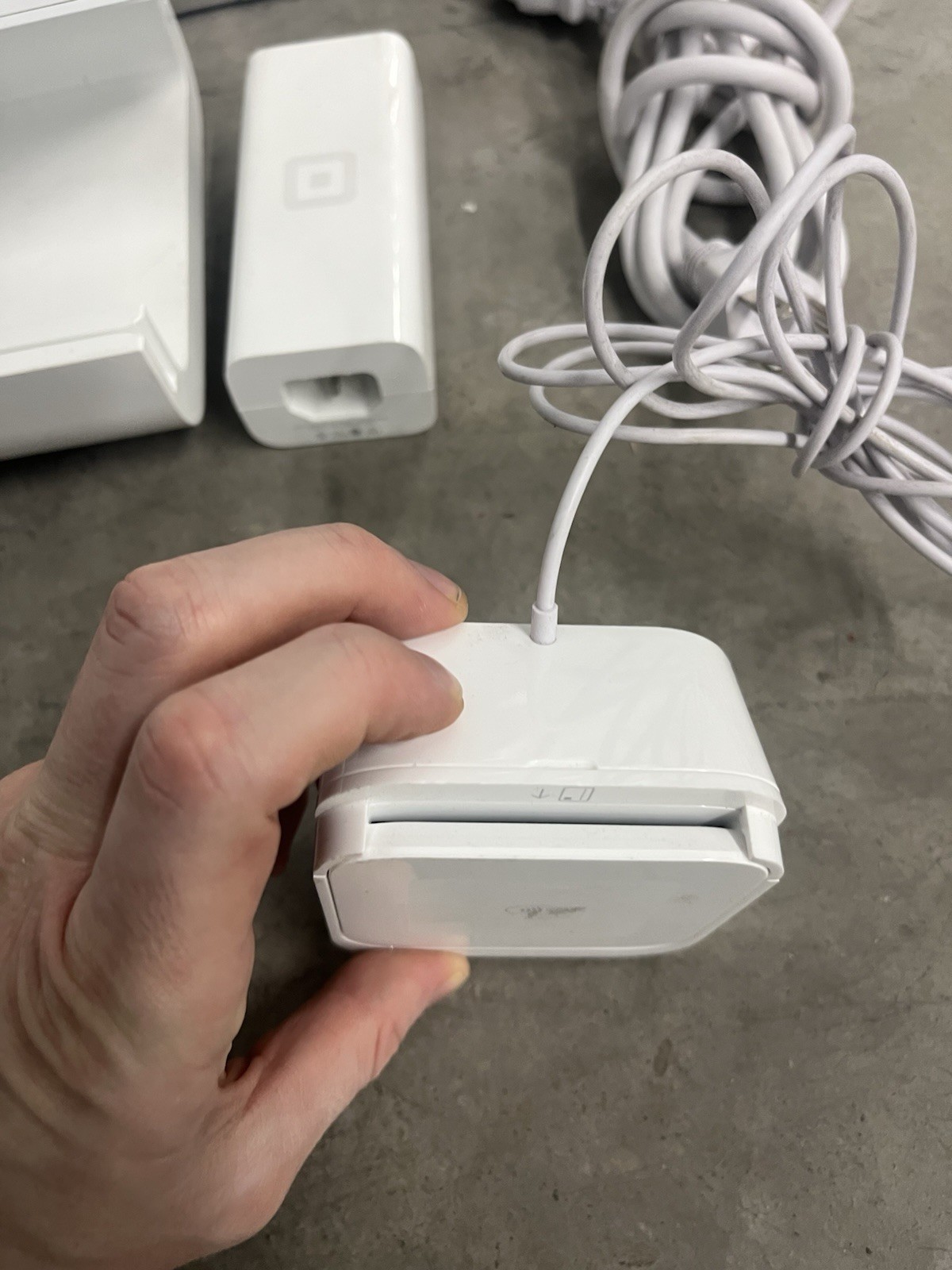 Square Terminal Reader POS System w/ Card Reader S089 & Power Cords *UNTESTED*