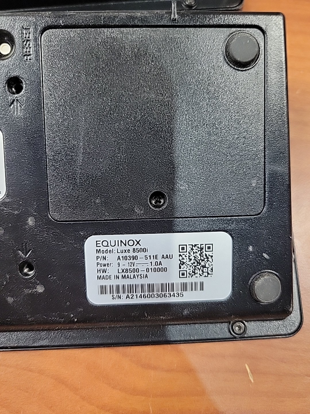 LOT OF 2 Equinox Luxe 8500i