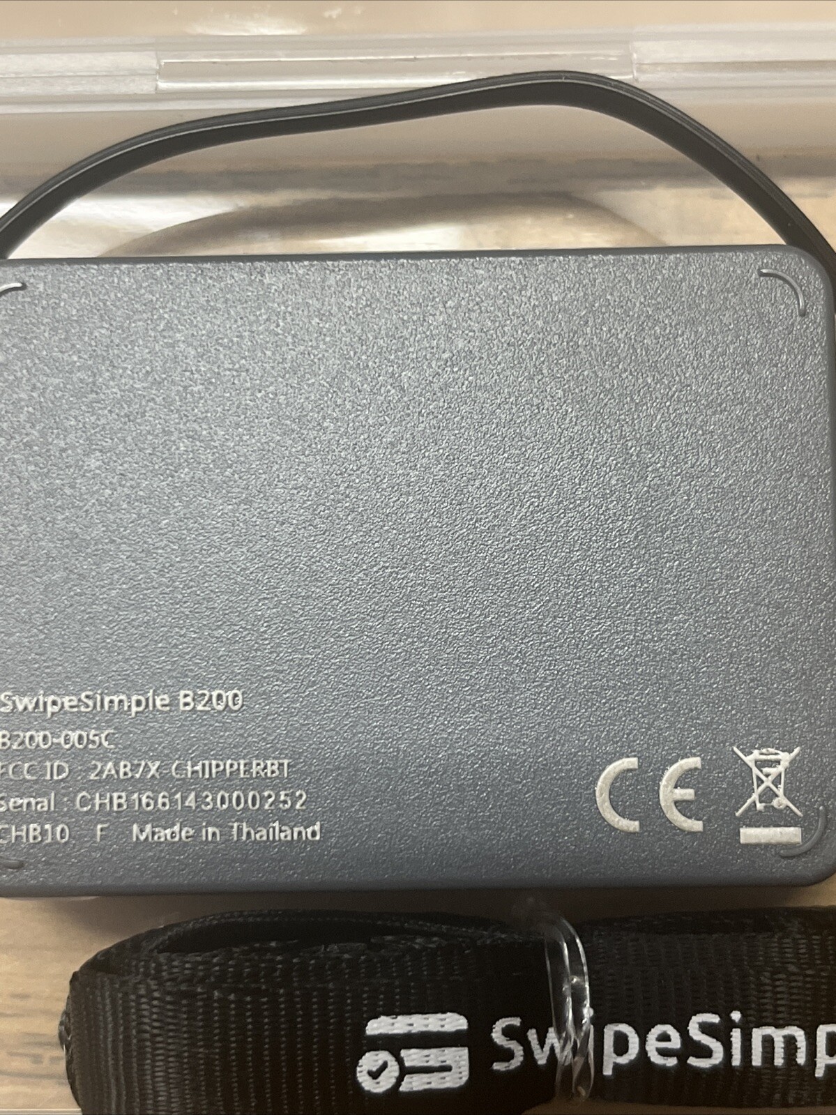 SwipeSImple B200 Contactless Credit Card Payment Terminal