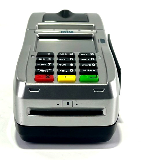 First Data FD150 Credit Card Terminal Contactless EMV RP10 Pin Pad (VS)