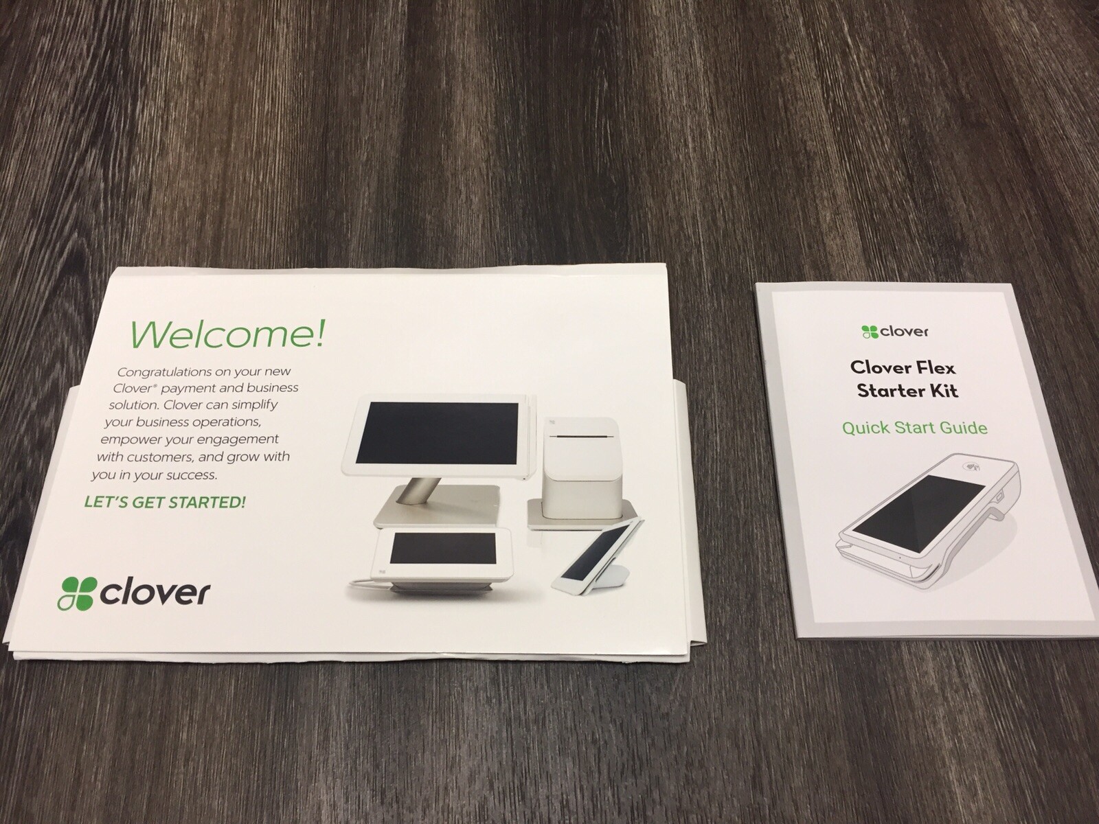 Clover Flex C401U Wireless Credit Card Processor w/ Charger