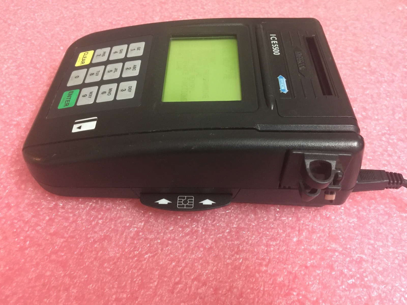 Hypercom ICE5500 POS Transaction Terminal
