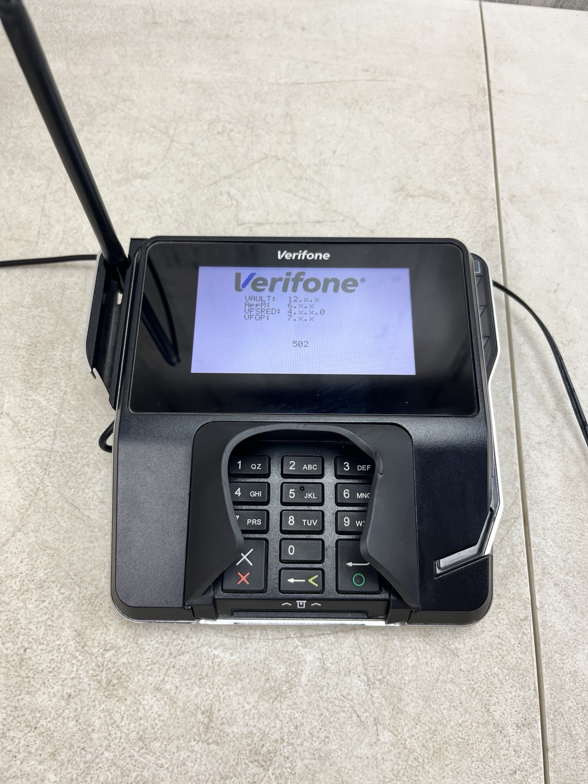 6x) Used Verifone MX 915 Pin Pad Card Payment Terminals POS w/4 Power Cables Lot