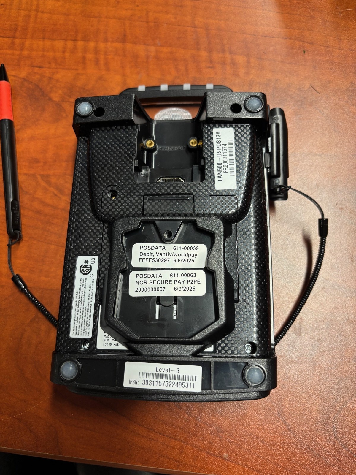 Ingenico Lane/5000 Credit Card Terminal POS LAN500-USSCNO24