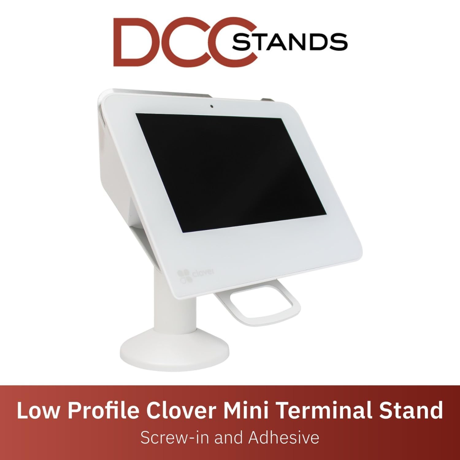 DCCStands Swivel and Tilt Clover Mini/Clover Mini 3 Terminal Stand – Low Prof…