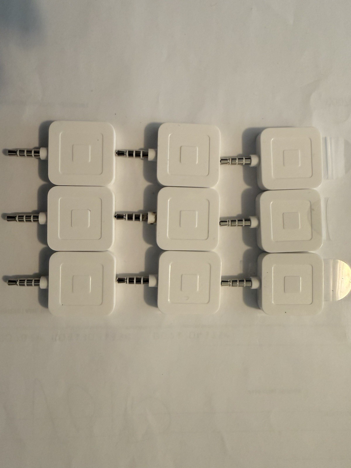 Square A-PKG-0206-01 Credit Debit Card Reader – White for Apple iPhone Android