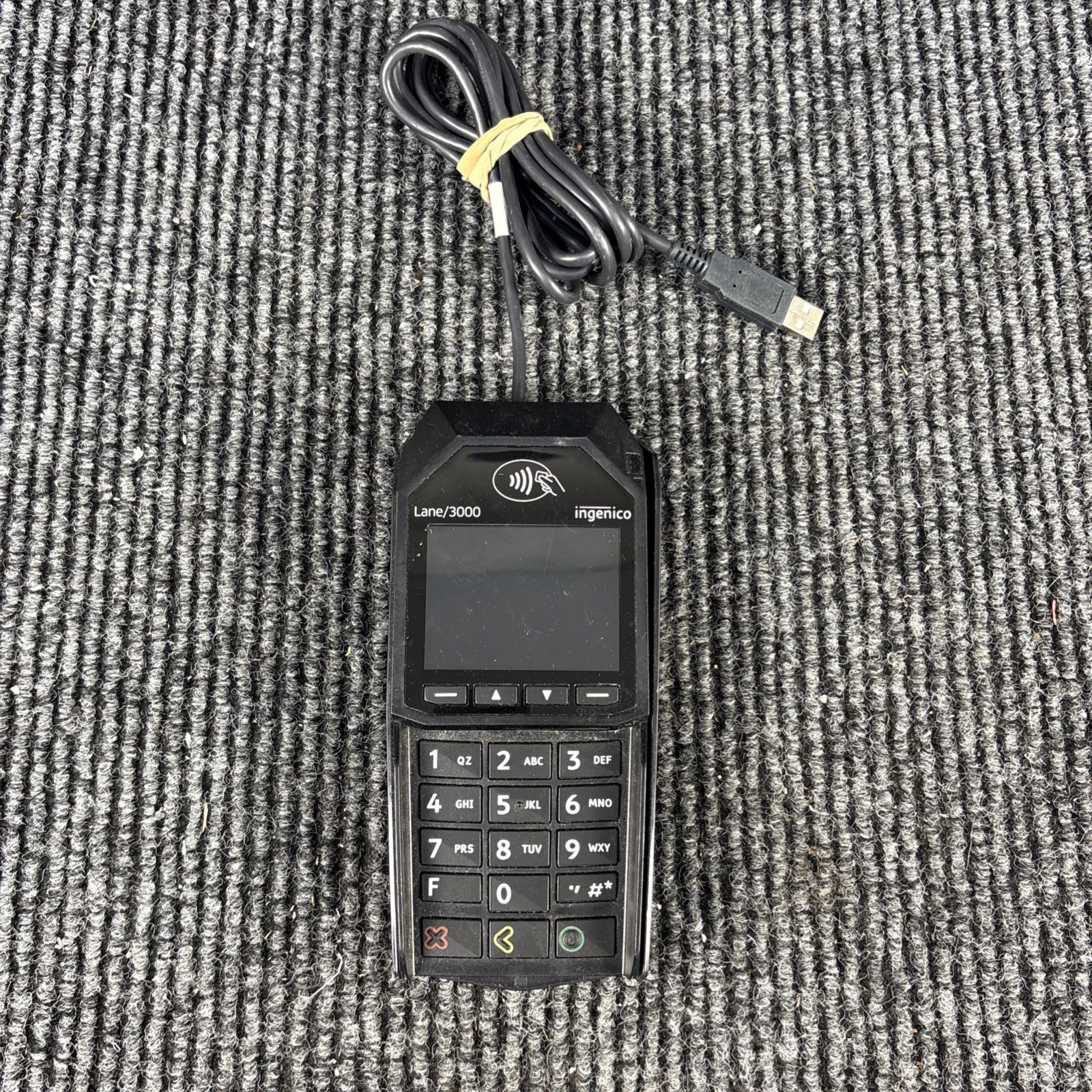 Ingenico Lane 3000 CL/Eth USB Pin-Pad Credit Card Machine Terminal Tap to Pay