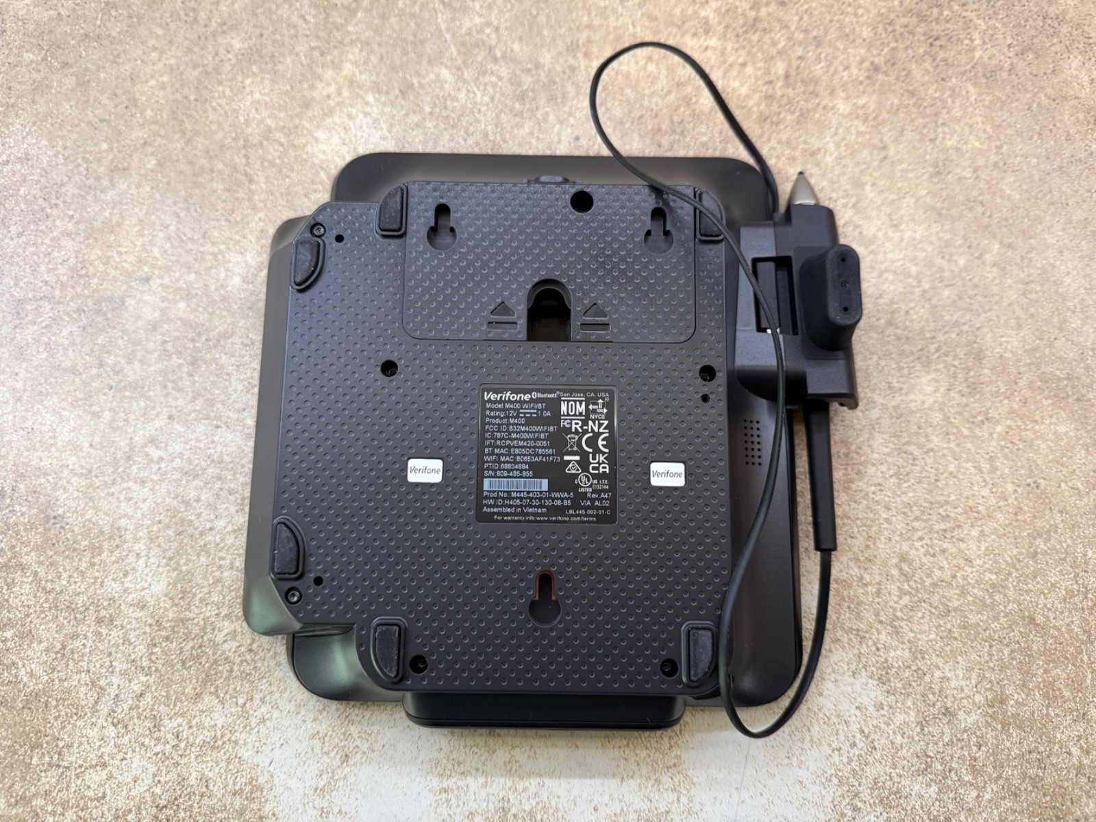 Verifone M400 WIFI/BT Credit Card/Debit Card Reader Payment Terminal