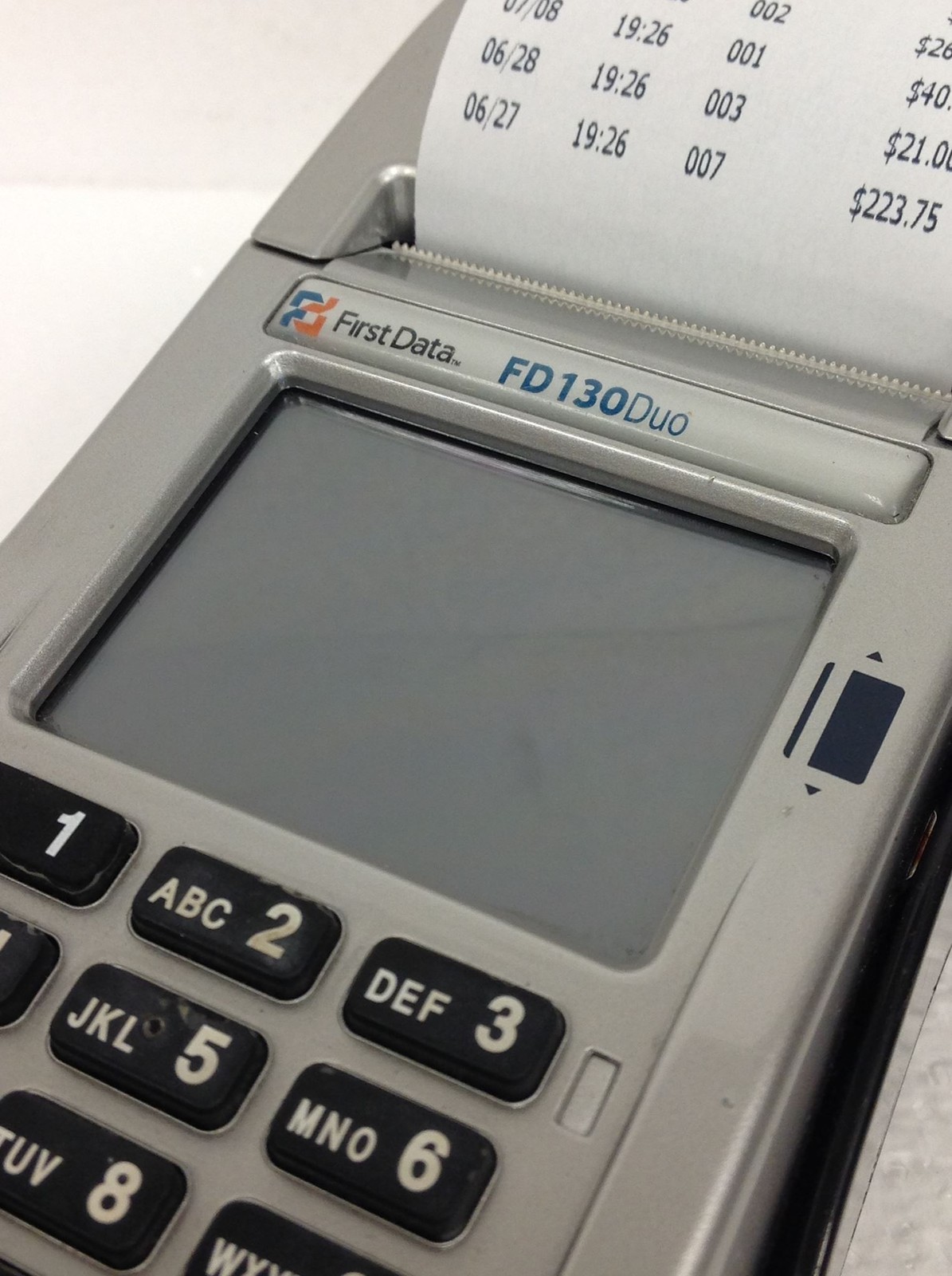 12x FIRSTDATA FD130DUO Credit Card Terminal w/Label Paper WORKING FREE SHIP
