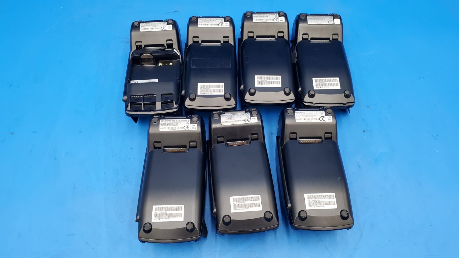 LOT OF 7/ DEJAVOO Z9 VEGA3000 BLACK 3.5″ CREDIT CARD TERMINAL