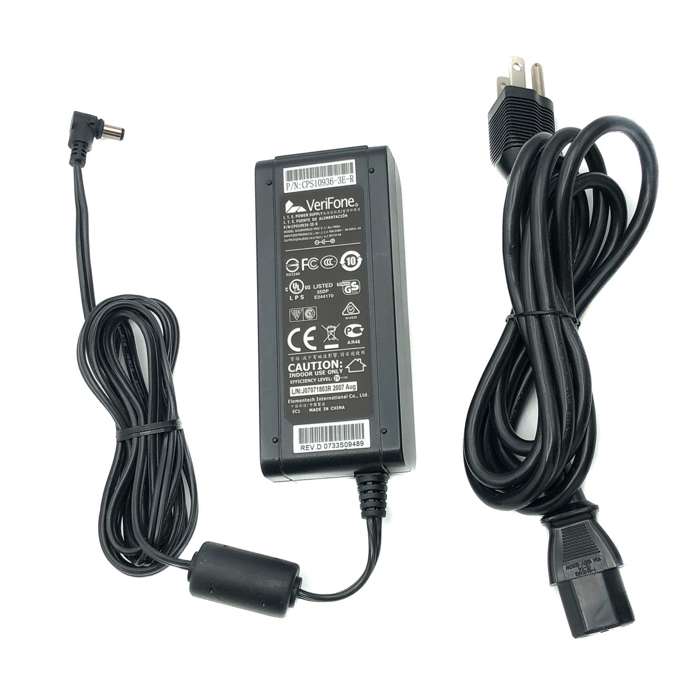Authentic VeriFone AC Adapter Power Supply For VeriFone VX570 VX510 Omni 3750