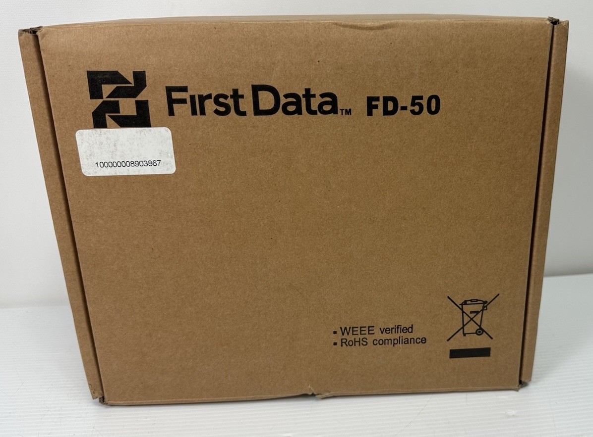 First Data FD50 Credit Card Reader Processing Terminal 