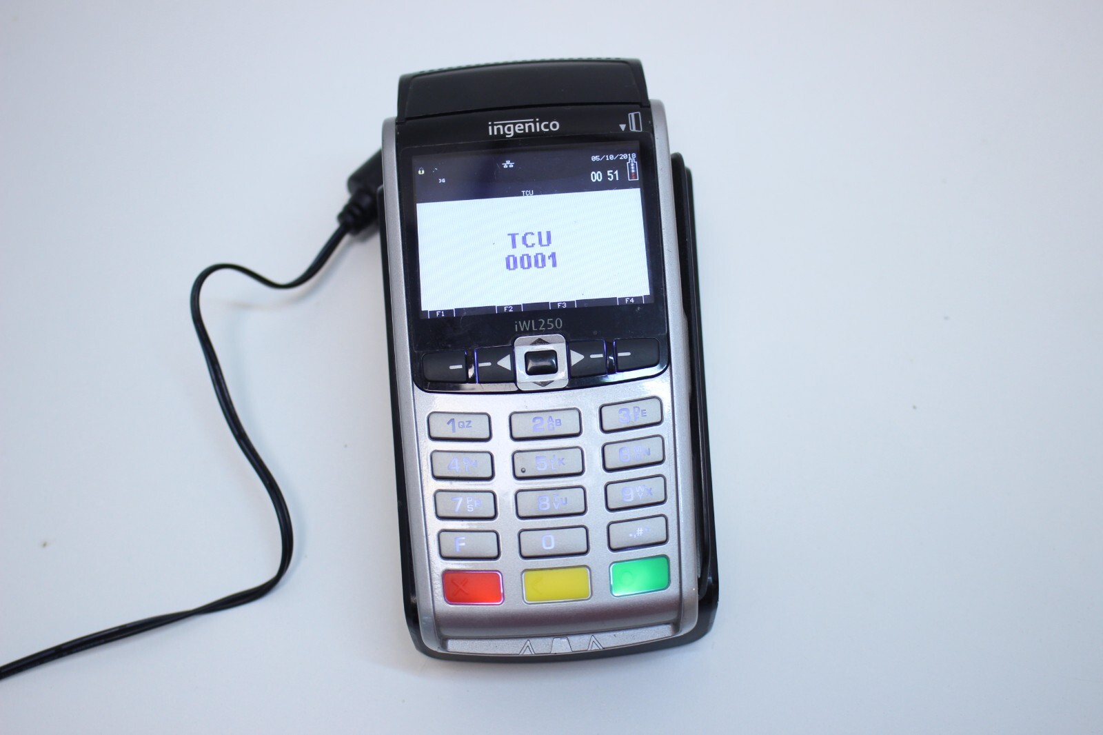 Ingenico iWL255 IWL255-01P2070B GPRS With Base/Docking Station iWL200 & Power