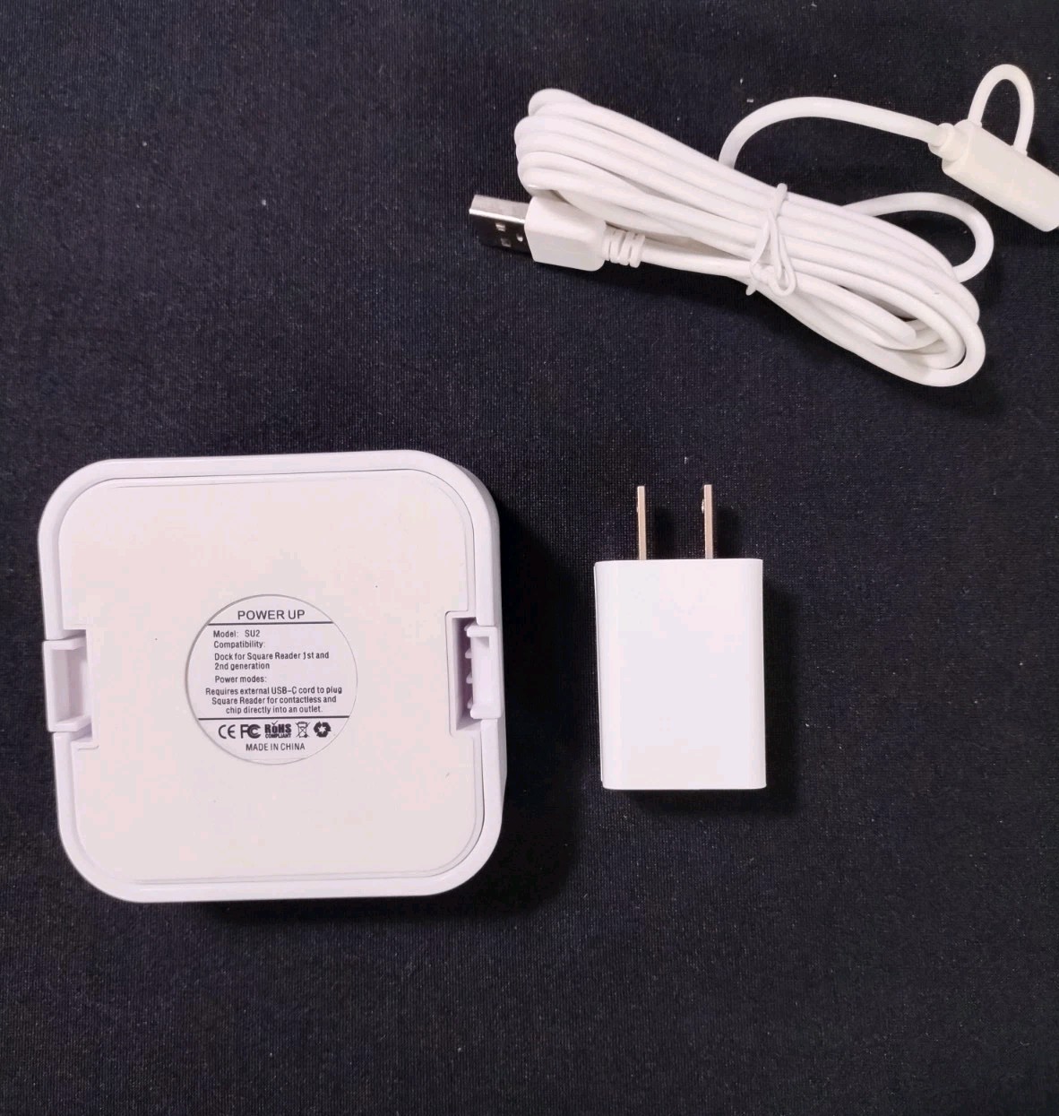 Rounkin Card Rehader Dock SU2 Dock for Square Reader 1st & 2nd Generation