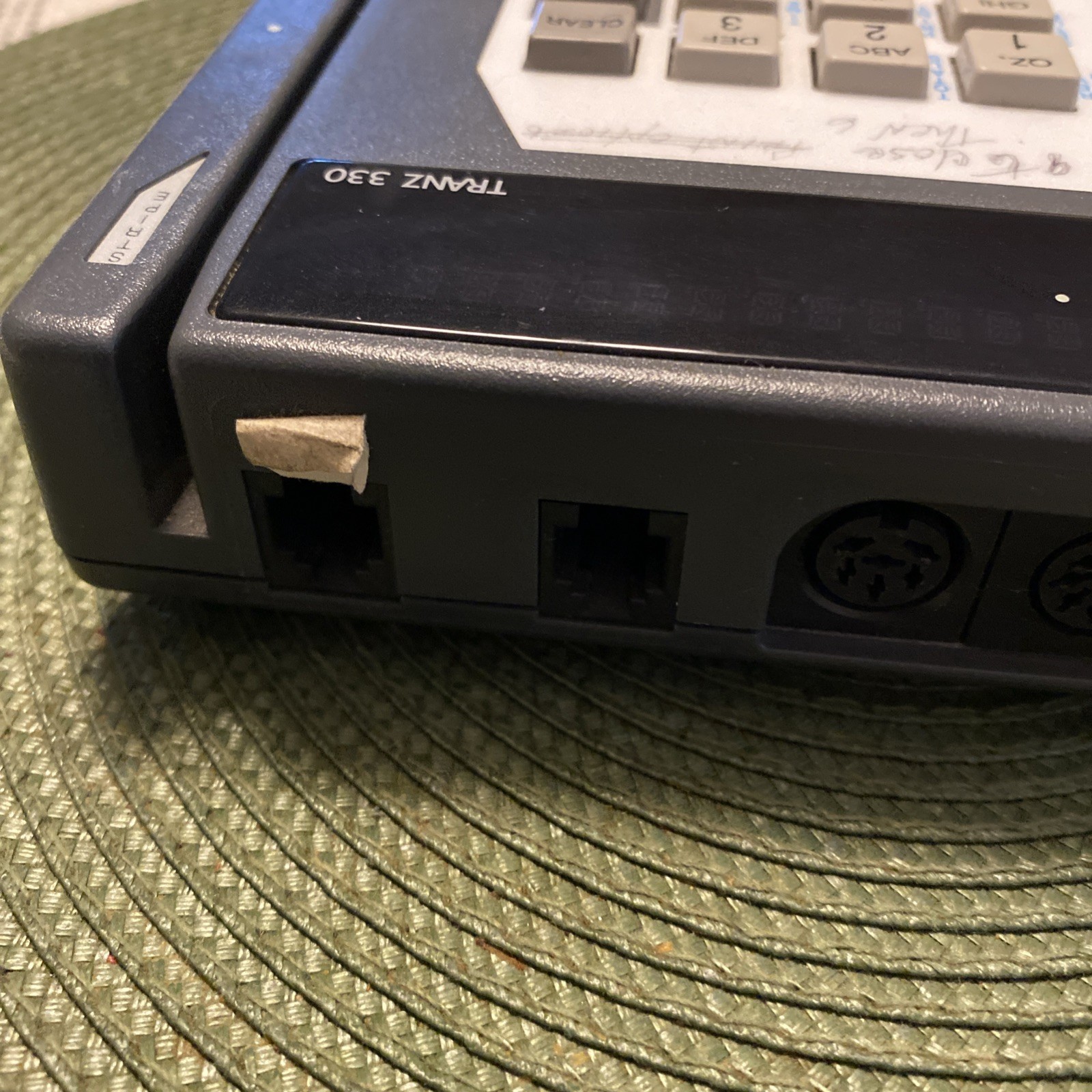 Verifone TRANZ 380 Credit Card Terminal – Vintage POS Device – For Parts @73
