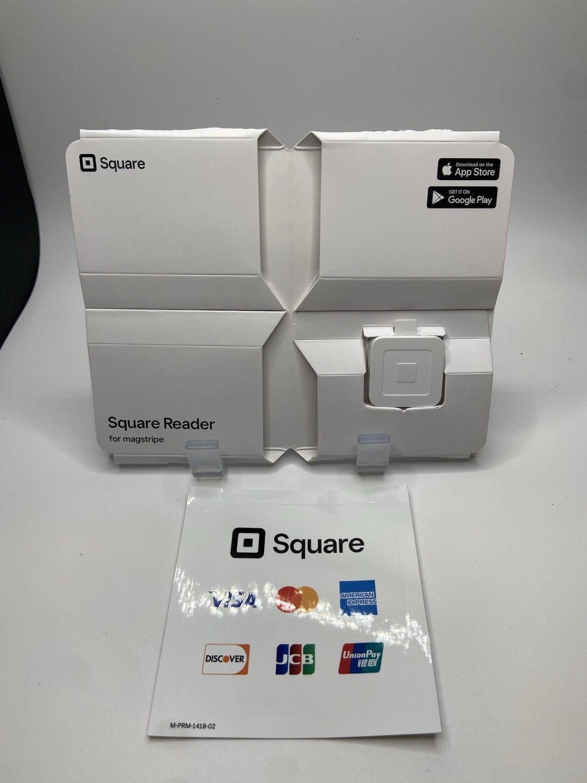 Square Reader for Magstripe Credit Card Reader Compatible with iPhone Android