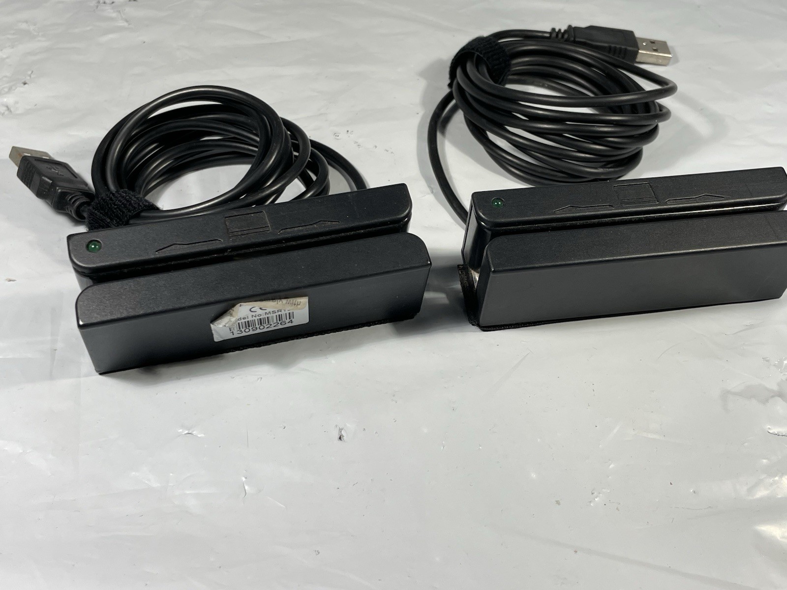 Lot of 5 MagTek MSR100 USB Magnetic Stripe Card Readers + Cables – VGC