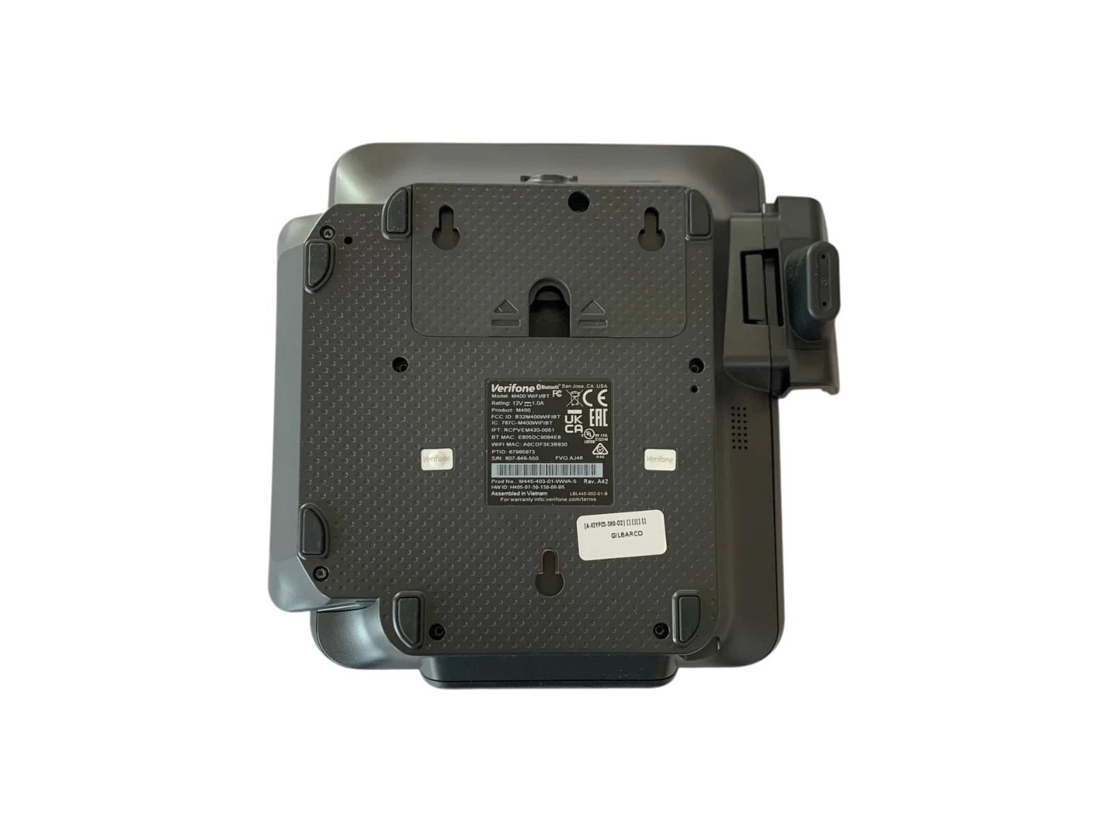Verifone M400 Credit Card Terminal (M445-403-01-WWA-5)