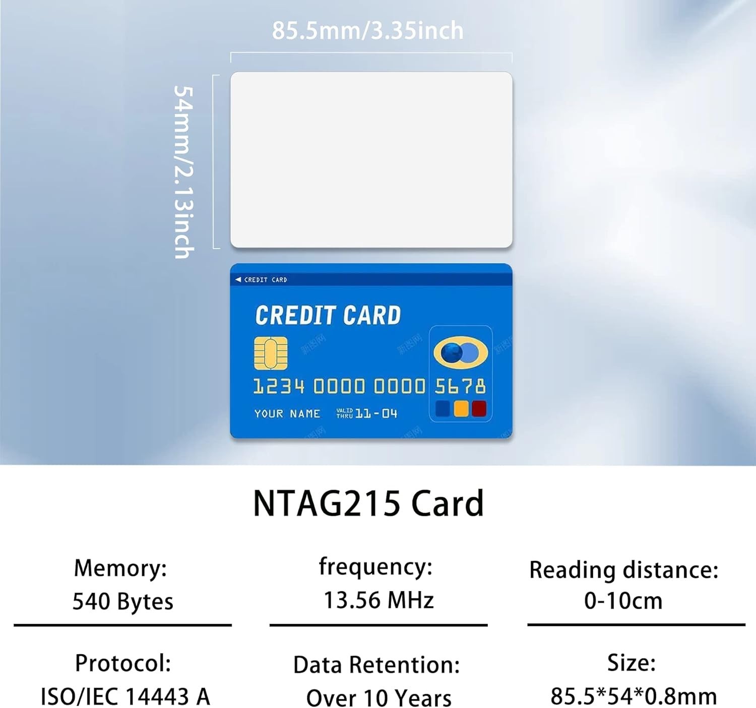 Ultra-Lightweight 12-Pack NFC Tags – Printable, Durable & Versatile Solutions