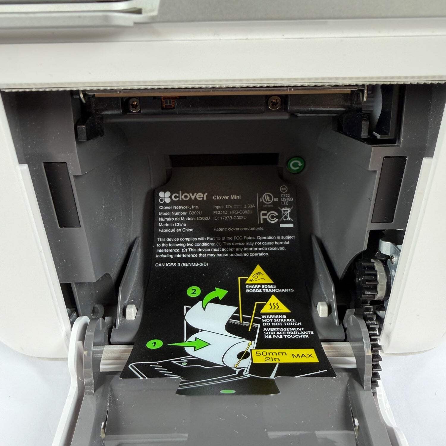 Broken Clover Mini Wi-Fi Point-of-Sale System C300 Card Reader Not Reading