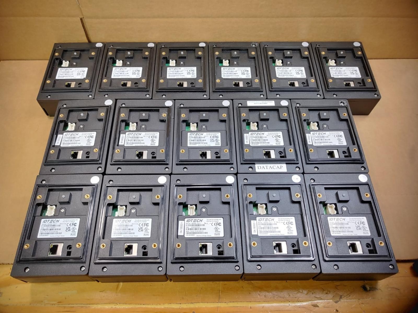 LOT of (16) ID Tech VP6800 Payment Device Card Reader IDV68-10011 *UNTESTED*ASIS