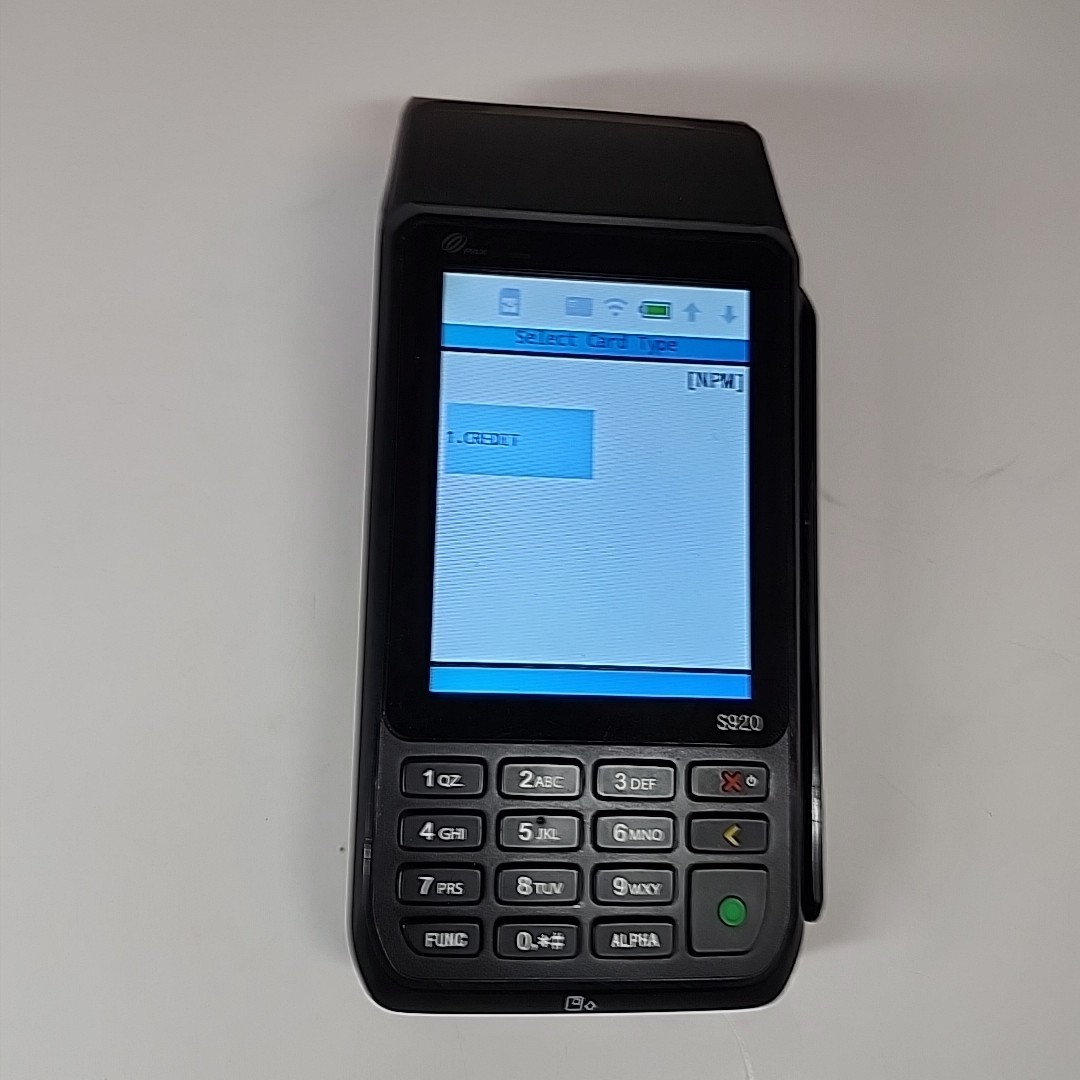 PAX S920 Mobile POS Credit Card Terminals Bluetooth Wireless – Not Tested