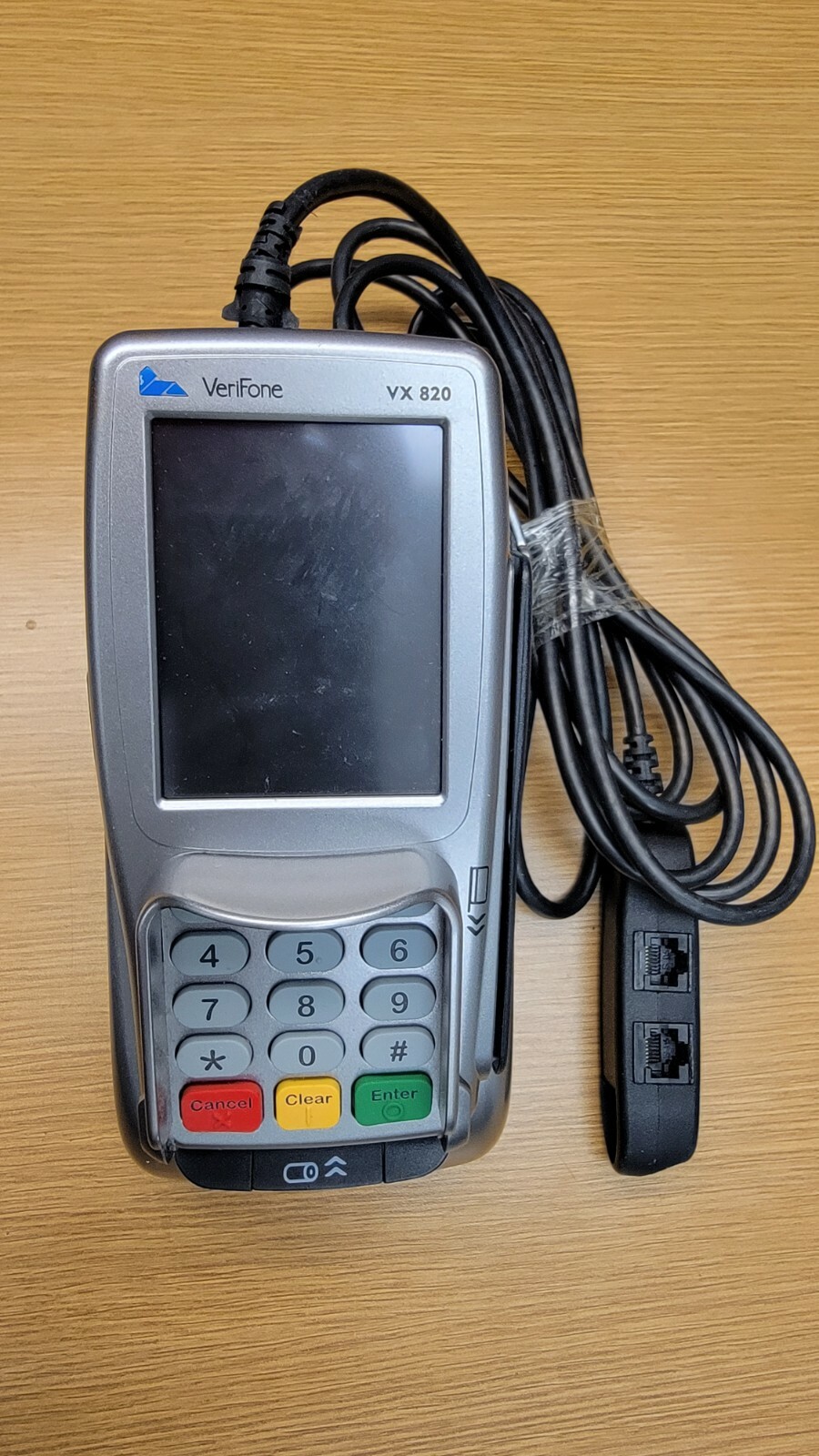 VeriFone VX820 CTLS, VX820 Duet Dock & ENS low contour stand Bundle