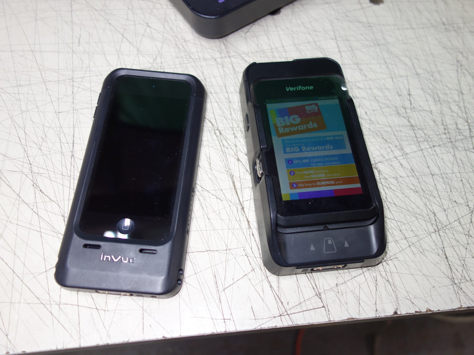 Lot of 5x * Verifone E280S V2 SCANNER w/ NE3605XCHRG Charger CT3126 CT3152 iPod