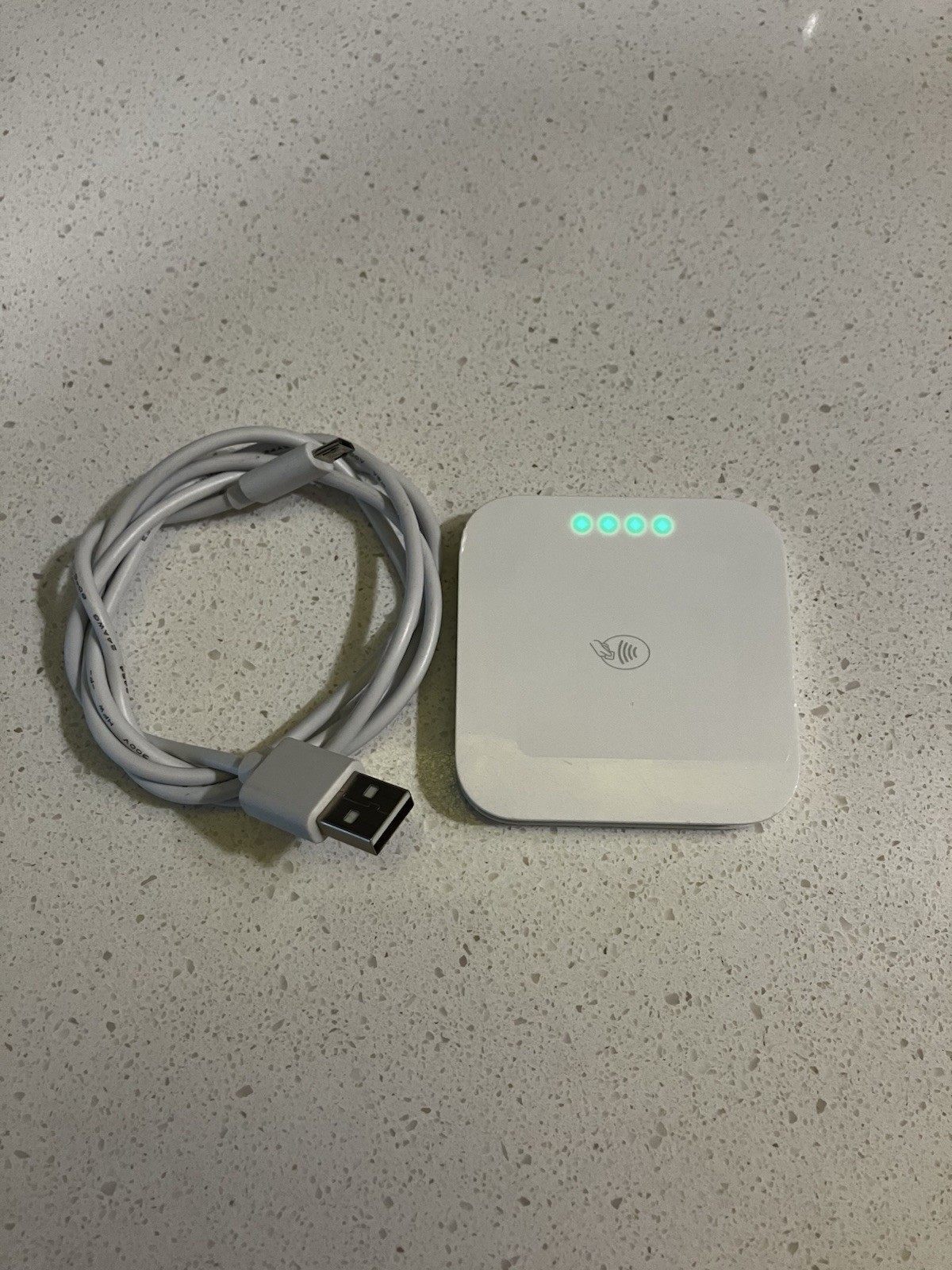 Square Contactless & Chip Card Reader w/ USB Charging Cable