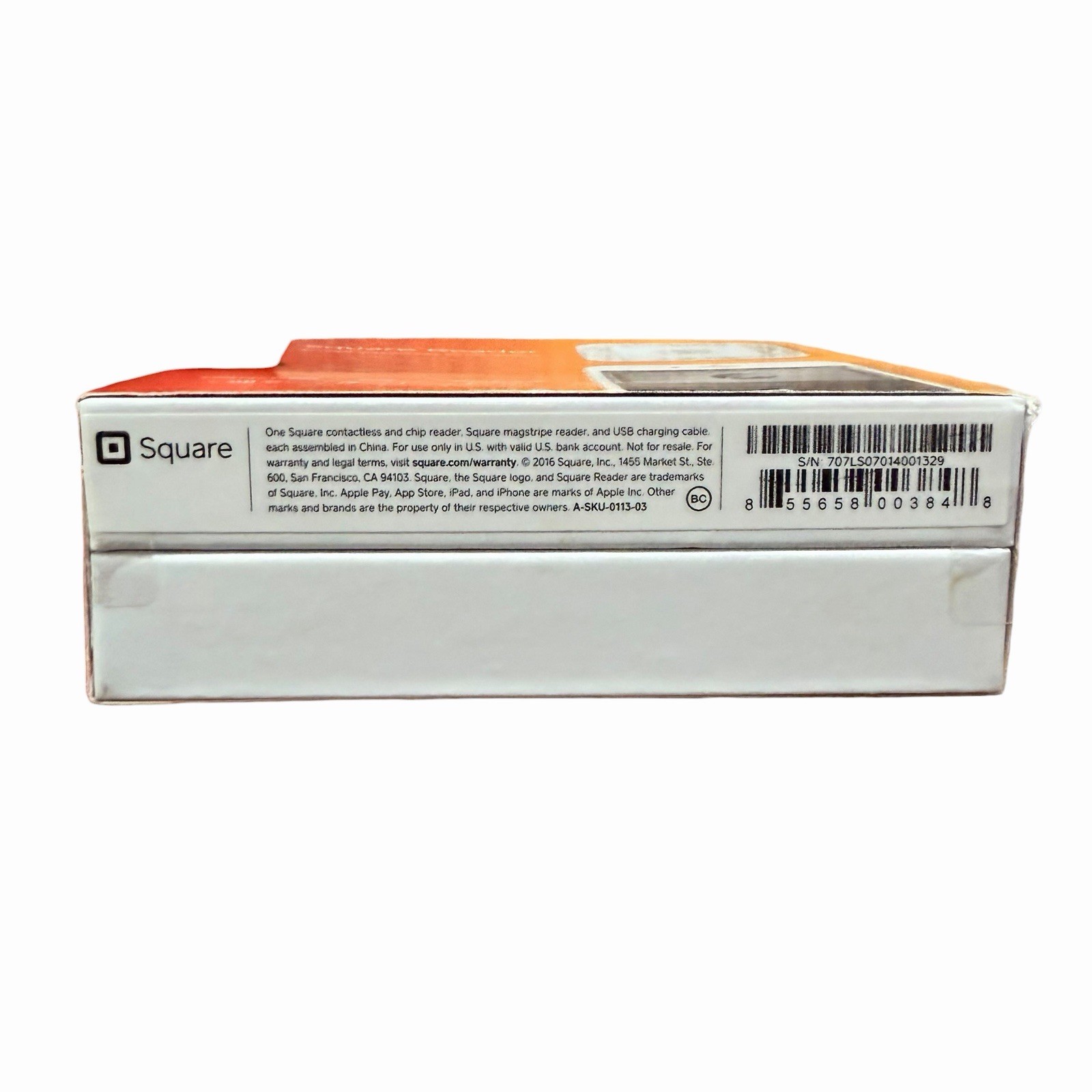 Square Credit Card Reader for Contactless and Chip Machine A-SKU-0113 – Sealed