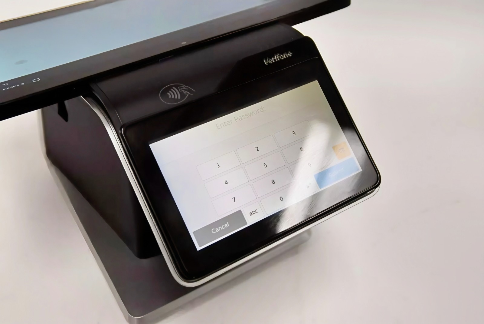 Verifone Carbon 10 POS System and Stand Printer with Power Adapter