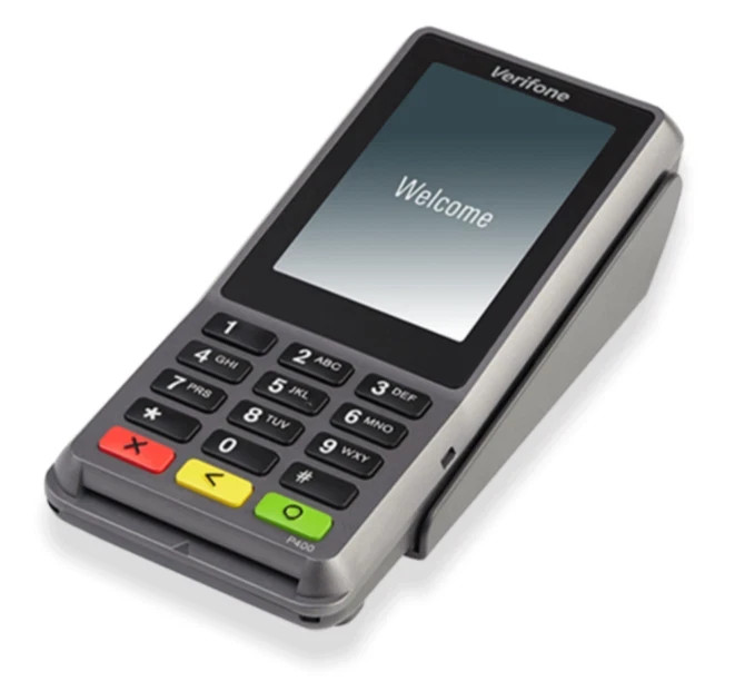VeriFone P400 Plus Credit Card Reader Gently Used, Includes Power Cord Ship Fast