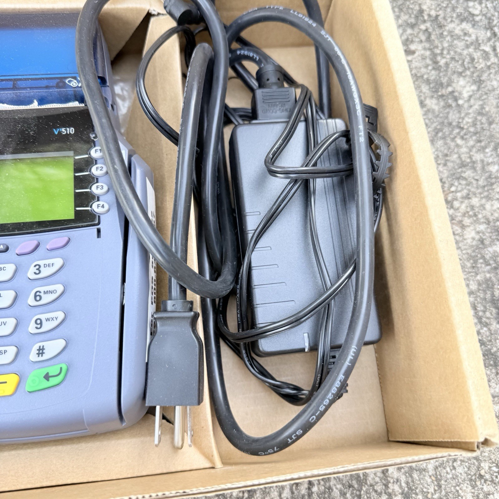 New Verifone VX510 Omni 5100 Credit Terminal Reader Open Box