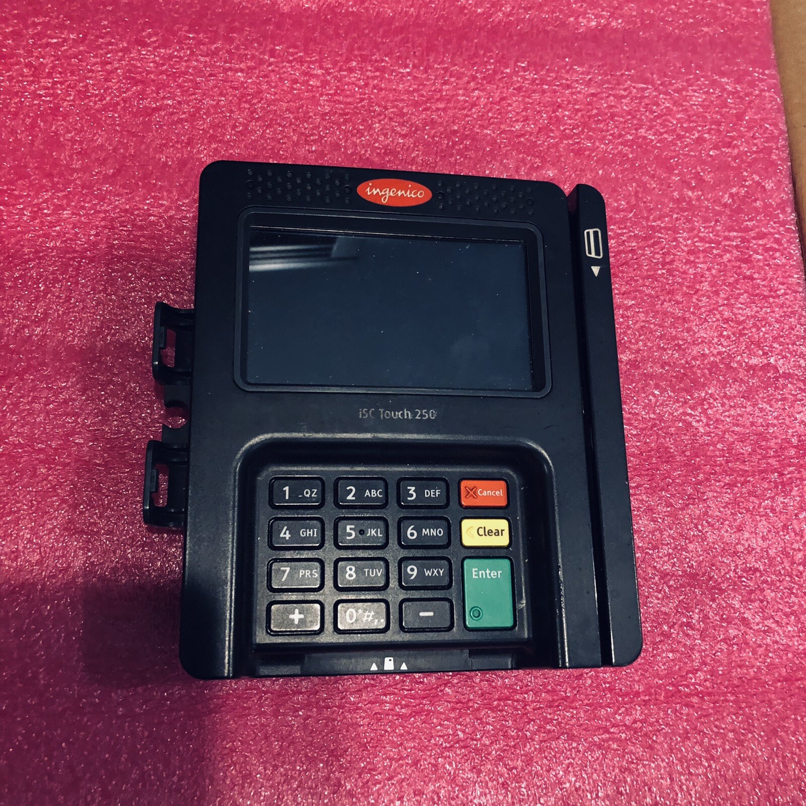ONE Ingenico iSC Touch 250 no Stylus no Power Cables