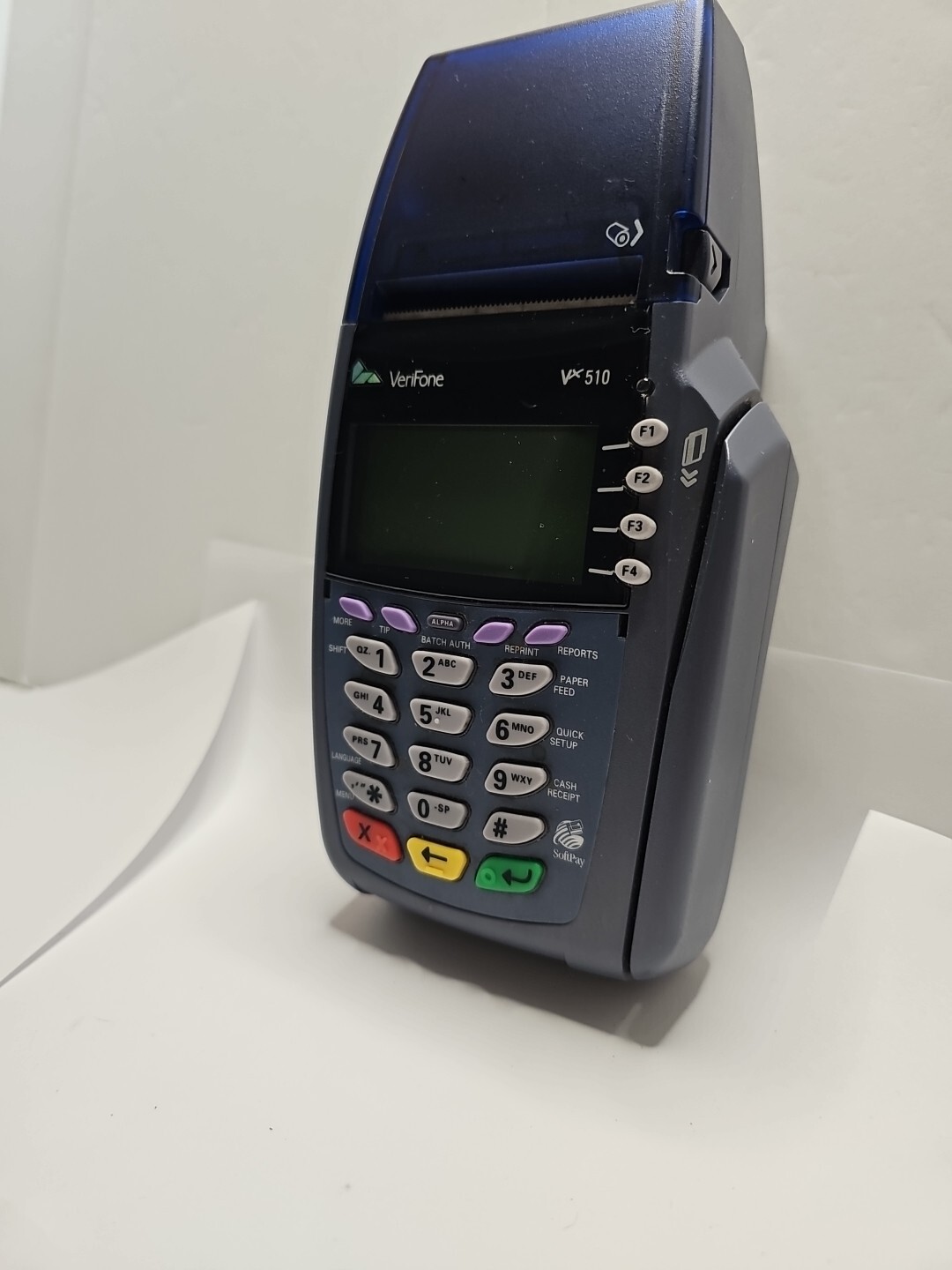 Verifone VX510 Credit Card Terminal Omni 5100 FOR PARTS NOT WORKING NO POWER SUP