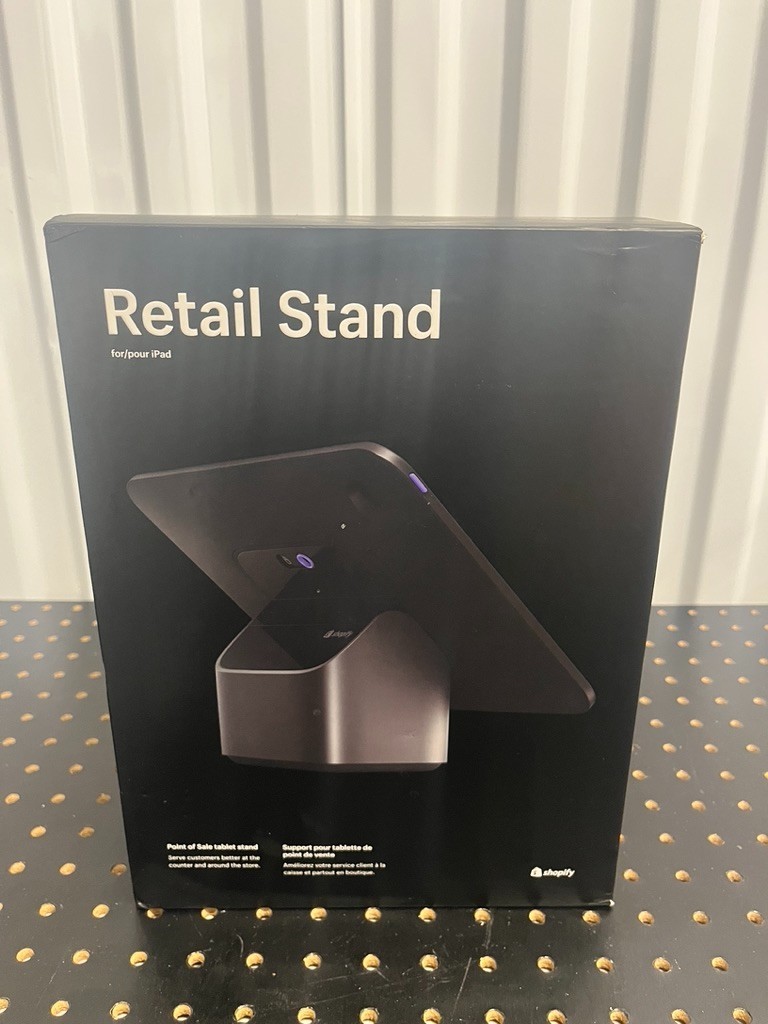 BOX Shopify iPad Retail Stand