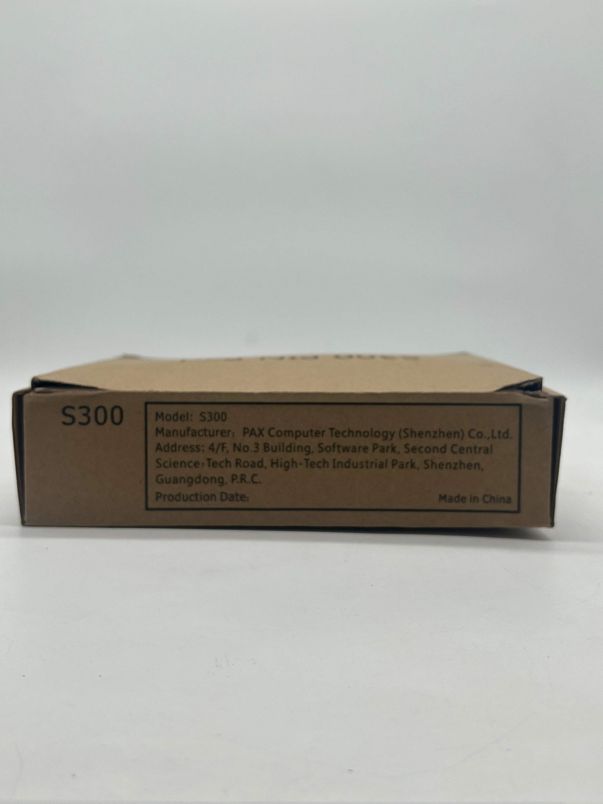 PAX S300 Credit Card Terminal – Used