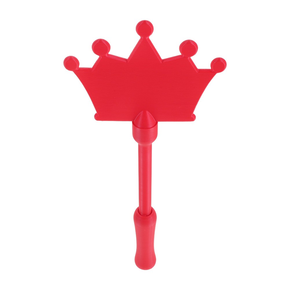 Red Lightweight Reusable Payment Wand with Card Slot for Contactless Tap Pay