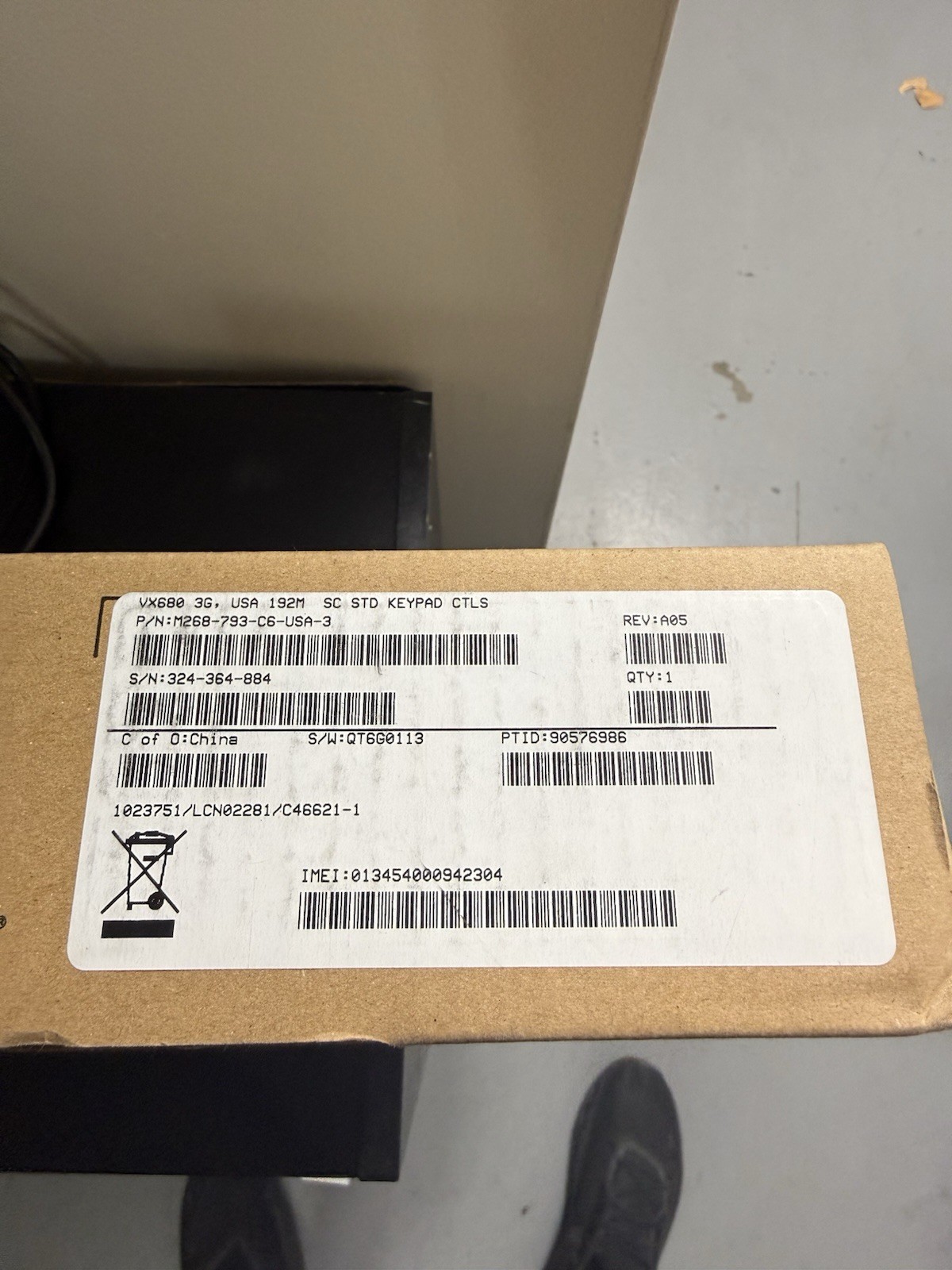 Verifone VX 680 3G Wireless Credit Card Terminal