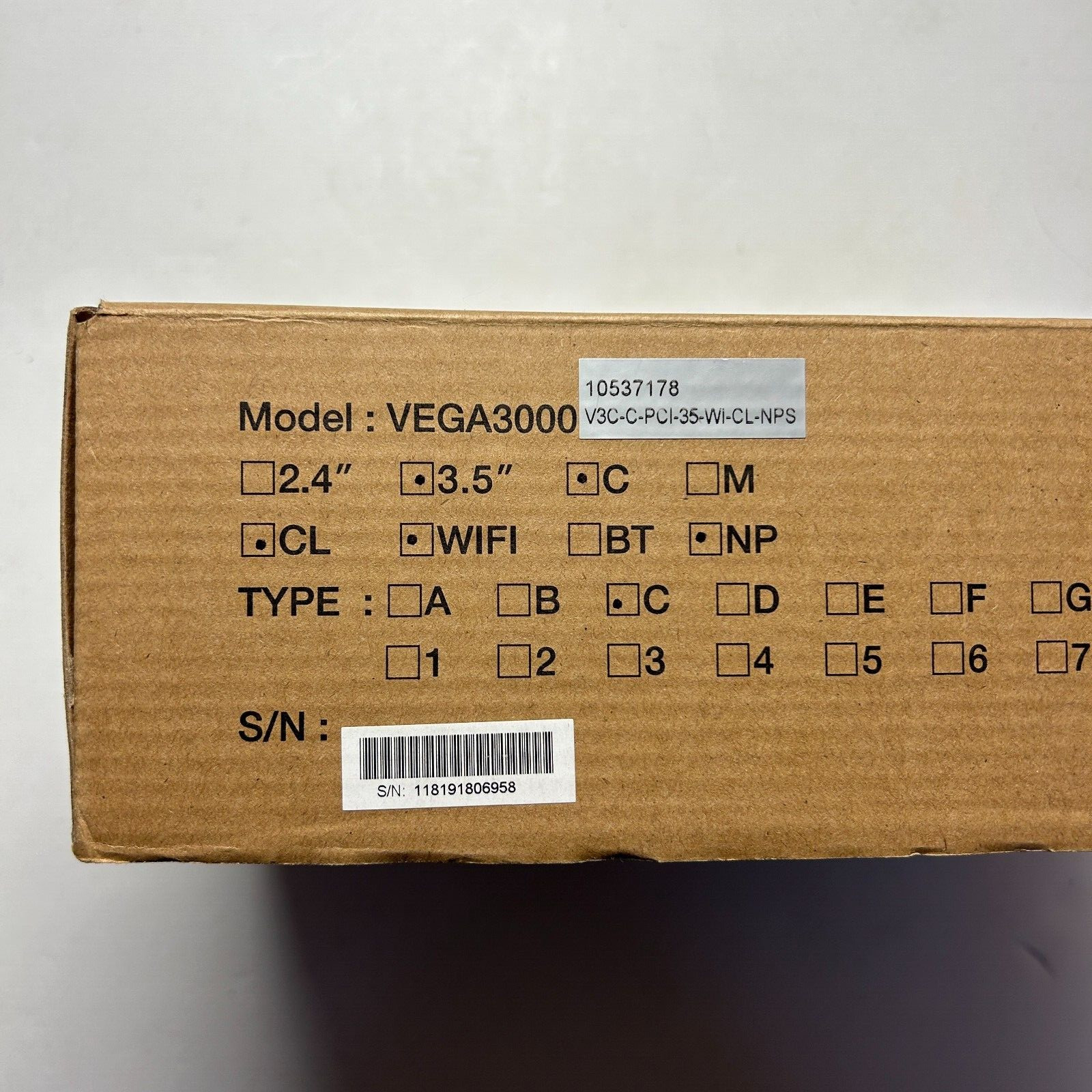 Credit Card Machine Castles V3 Vega 3000 POS Terminal New in Box with Stand!