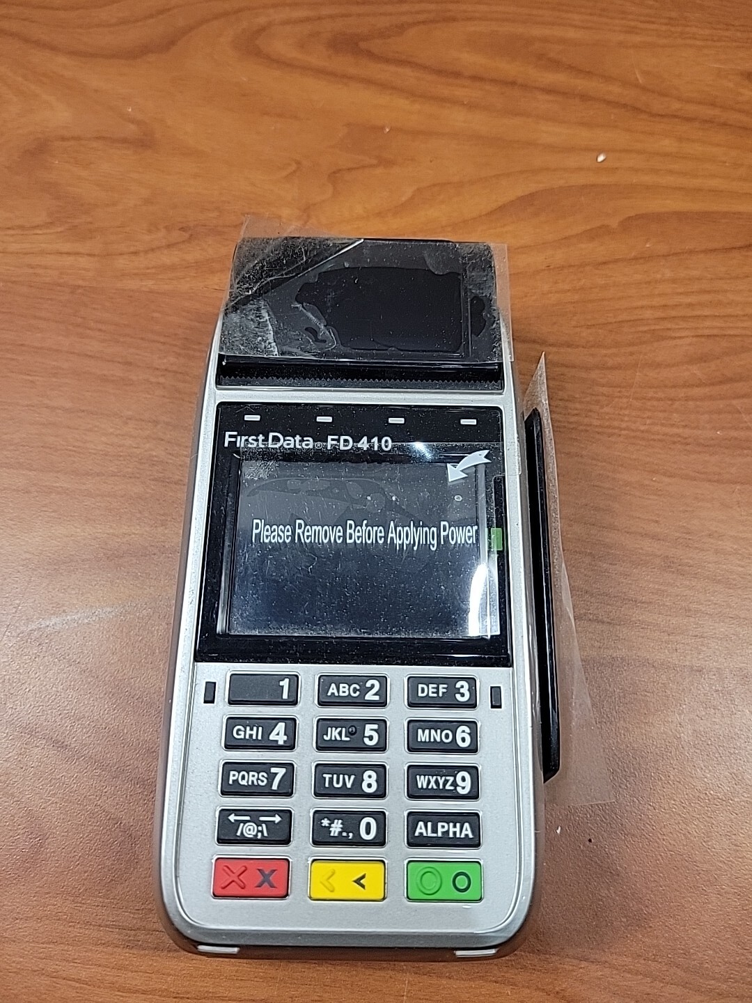 First Data FD410 wireless, Credit Card Machine