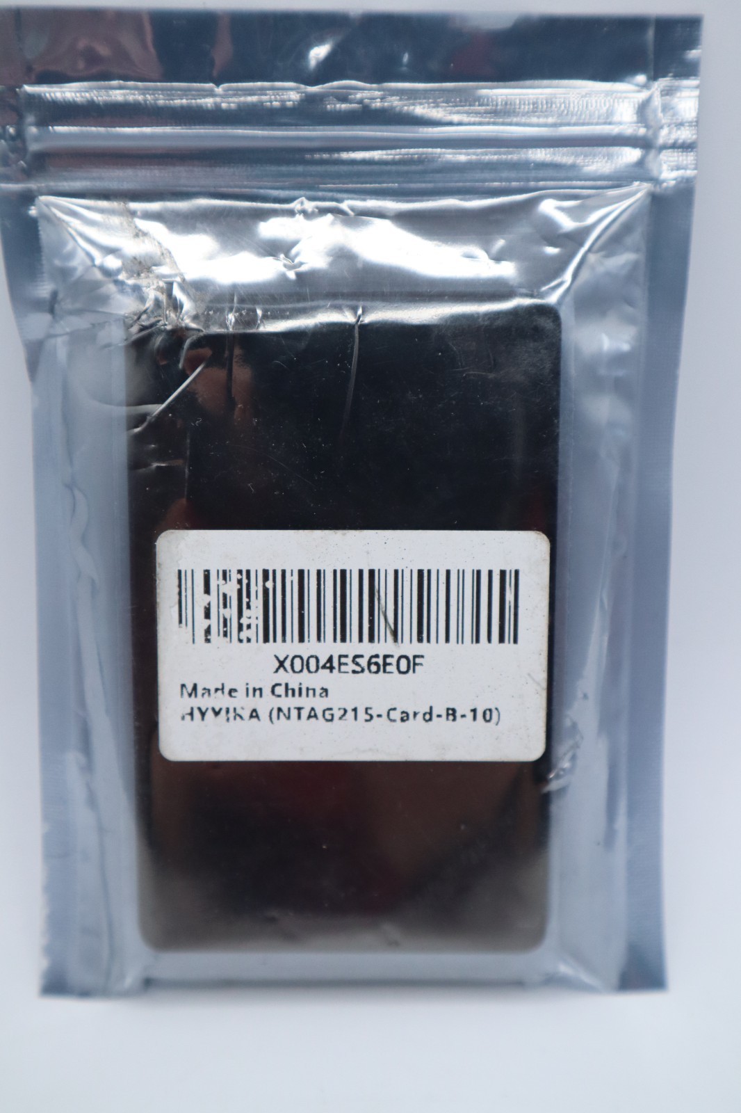 (10 PCS) HYYIKA NTAG215 NFC Tags Programmable Black NFC Cards