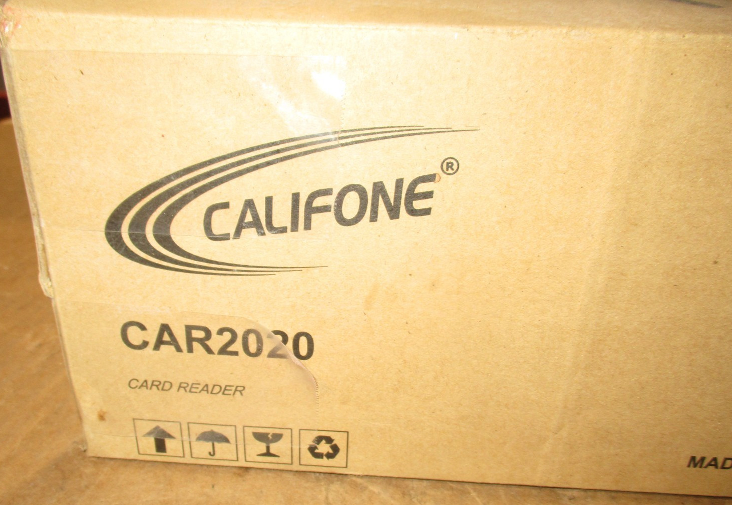 Califone CardMaster CAR2020 Magnetic Card Reader w/Power Adapter