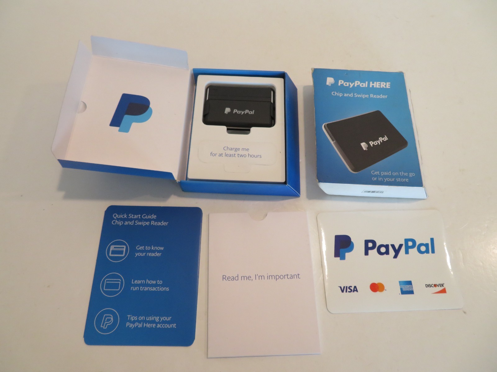 PayPal HERE Chip and Swipe Reader PN: PCSUSDCRT