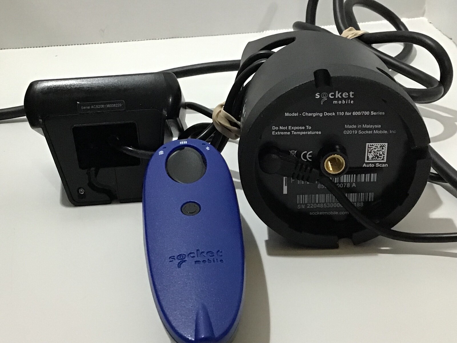 Star TSP100III Thermal Printer,BBPAS CHB2x card reader,Socket Mobile holder
