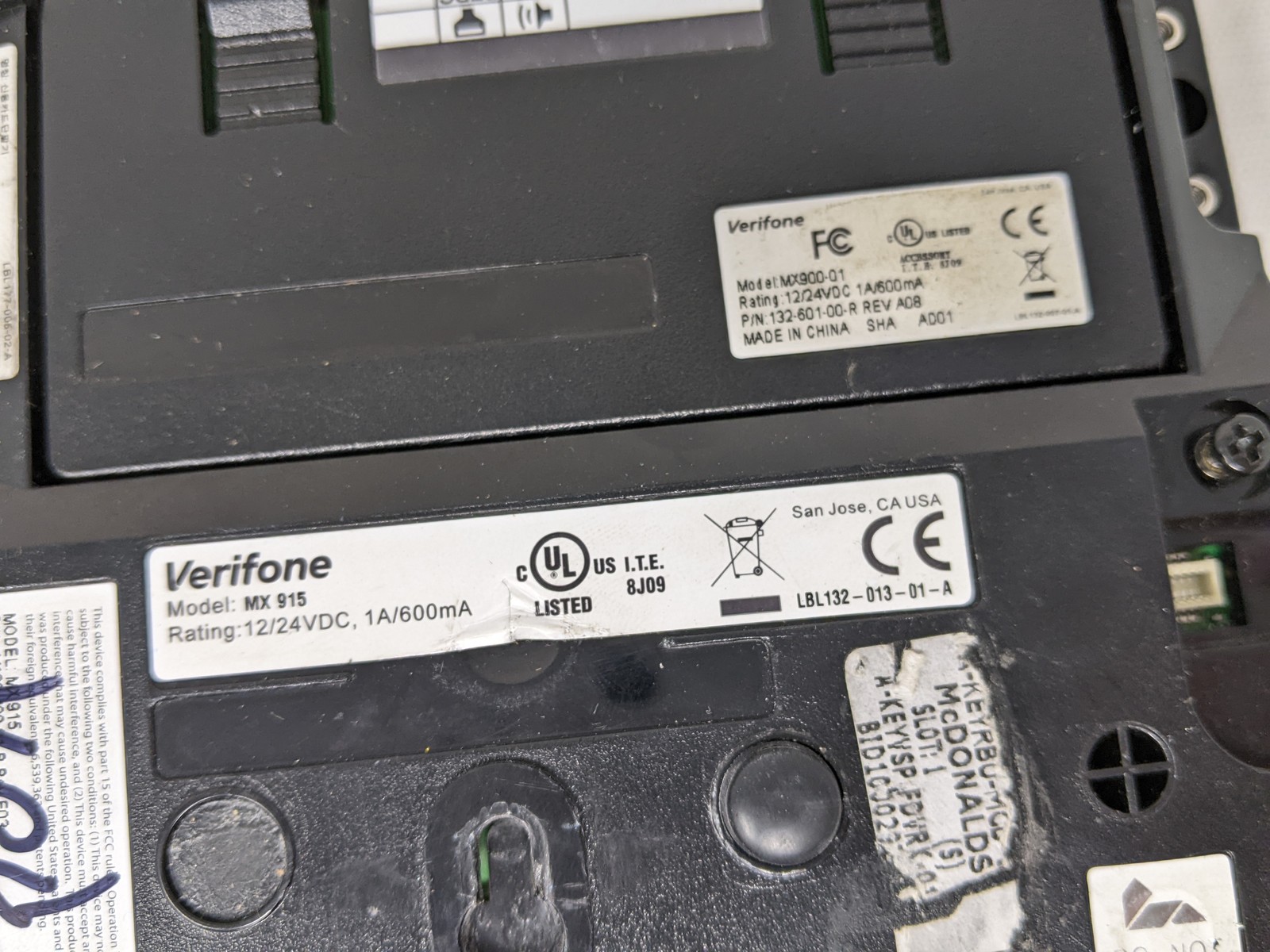 VeriFone Mx915 Credit Card Payment Terminal