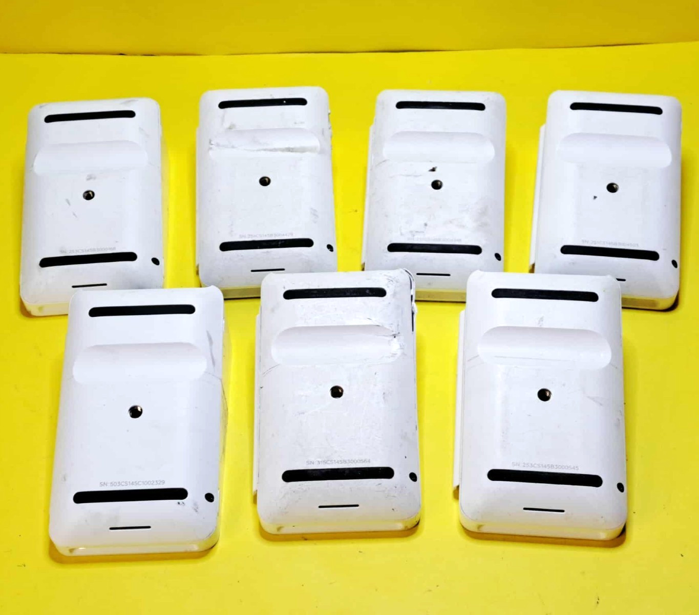 ⚡LOT OF 7x CRACKED SCREENS⚡SQUARE TERMINAL SPD2-01-A POS CARD READER ALL-IN-ONE⚡