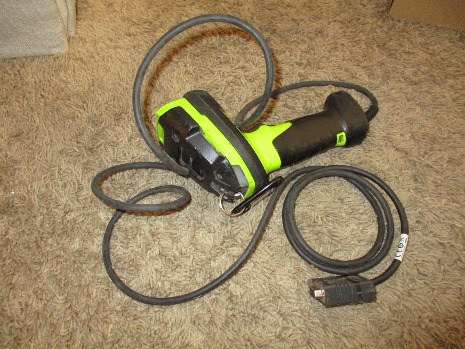 *ZEBRA* DS3608 DS3608-HP20003VZWW Green Barcode Scanner USED