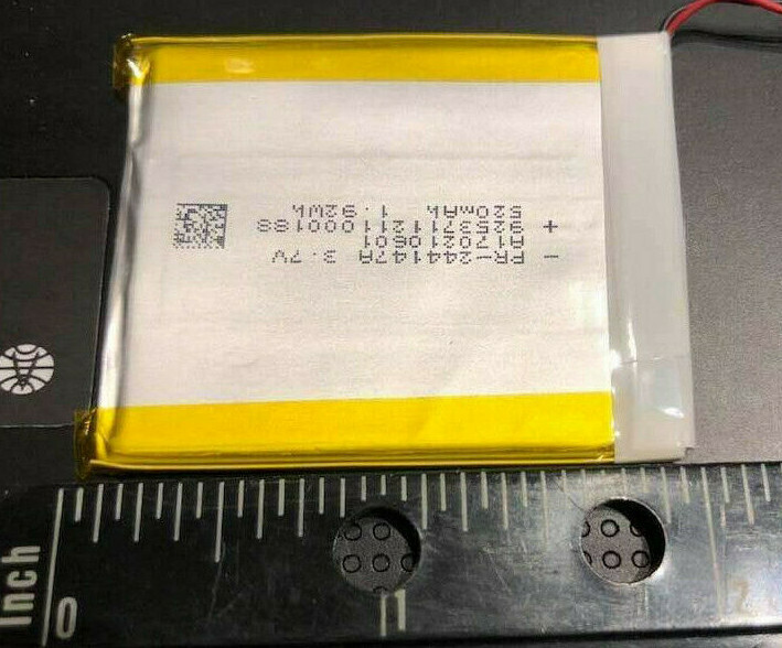 3.7v 520mAh BATTERY FOR S6 S8 SQUARE CHIP READER